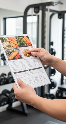 食事相談無料!!